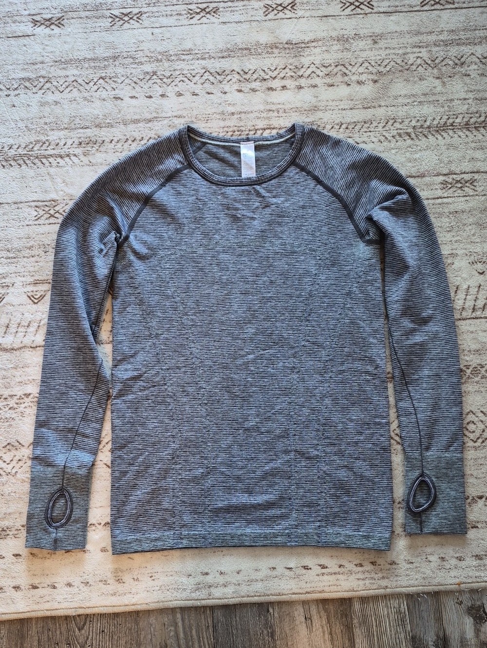 Ivivva Gray Heather Long-Sleeve Active Top
